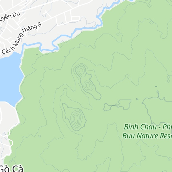 Map of Núi Giữa