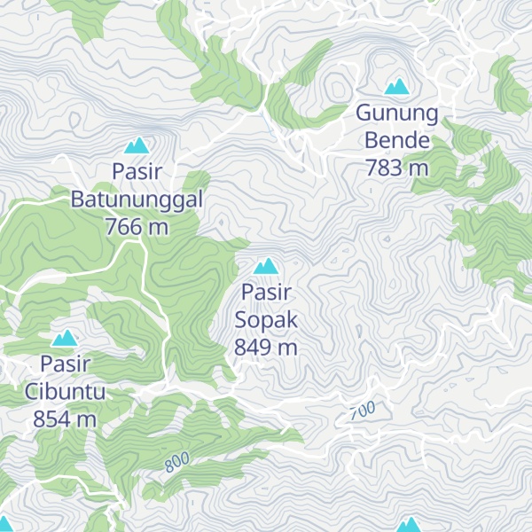 Map of Pasir Sopak