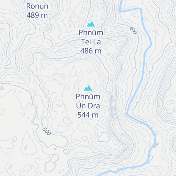 Map of Phnŭm Ŭn Dra