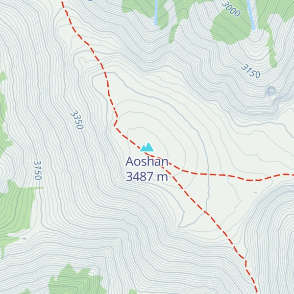 Map of Aoshan