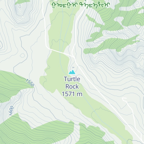 Map of Turtle Rock