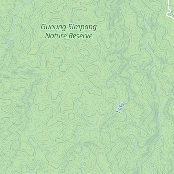 Map of Gunung Panjaringan