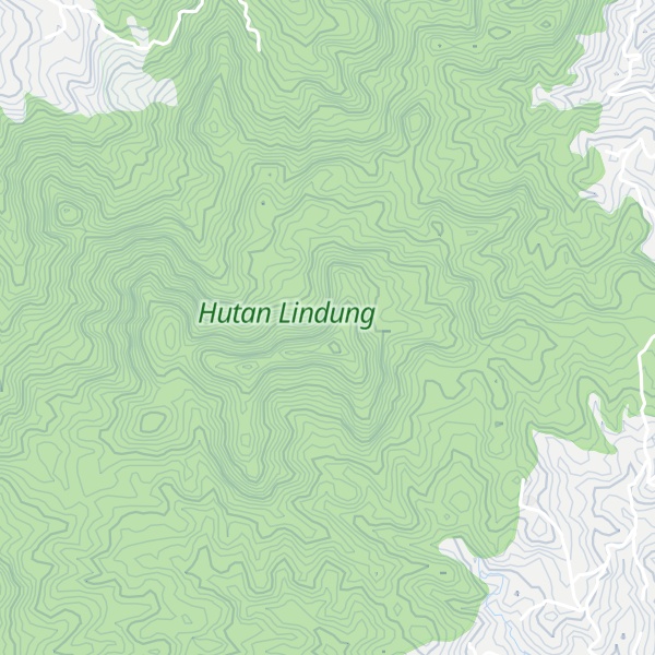 Map of Gunung Padang