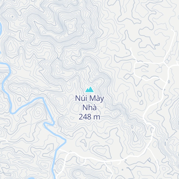 Map of Núi Mày Nhà