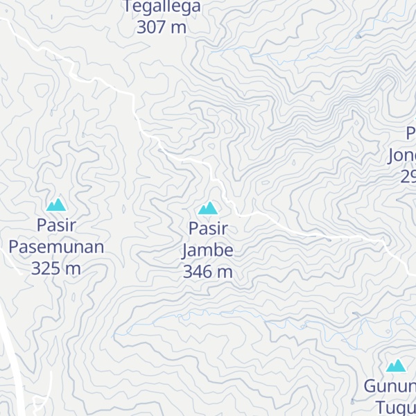 Map of Pasir Jambe