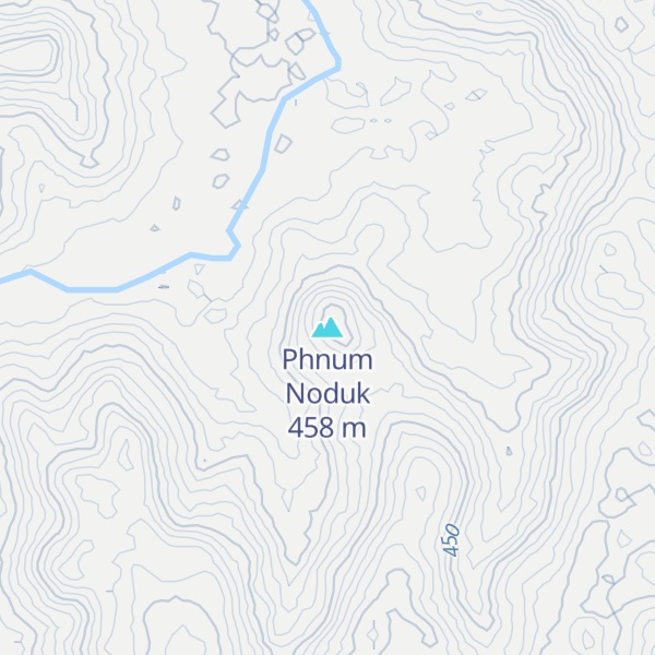 Map of Phnum Noduk