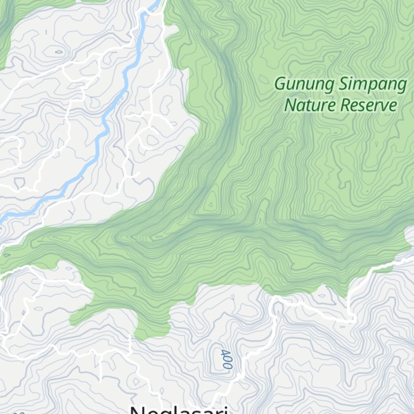 Map of Gunung Kasongkot