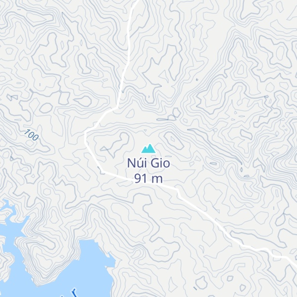 Map of Núi Gio