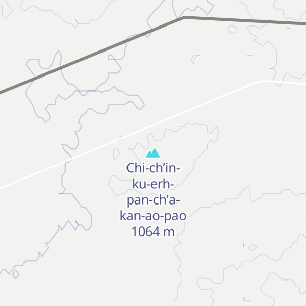 Map of Chi-ch’in-ku-erh-pan-ch’a-kan-ao-pao