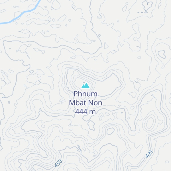 Map of Phnum Mbat Non