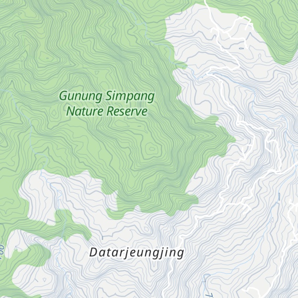 Map of Gunung Tipung