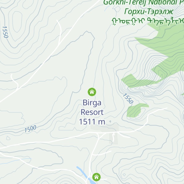 Map of Birga Resort