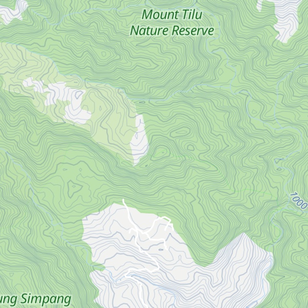 Map of Gunung Barangad