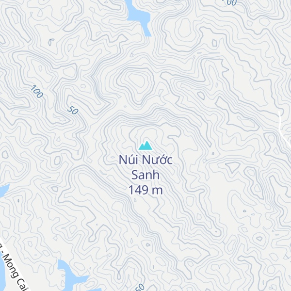 Map of Núi Nước Sanh