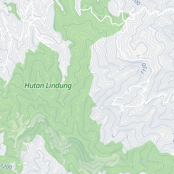 Map of Gunung Putri