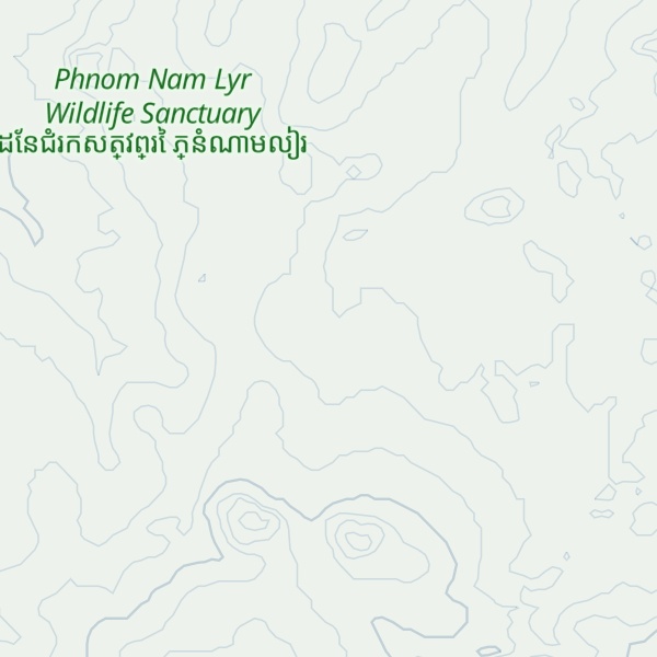 Map of Phnum Bal