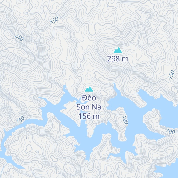 Map of Đèo Sơn Na