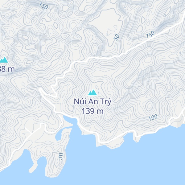 Map of Núi An Trý