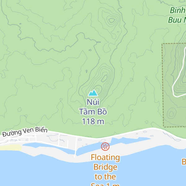 Map of Núi Tầm Bồ