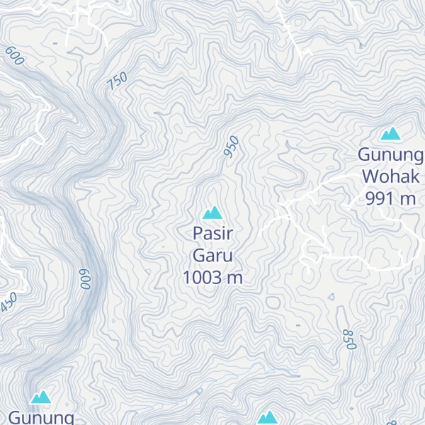 Map of Pasir Garu