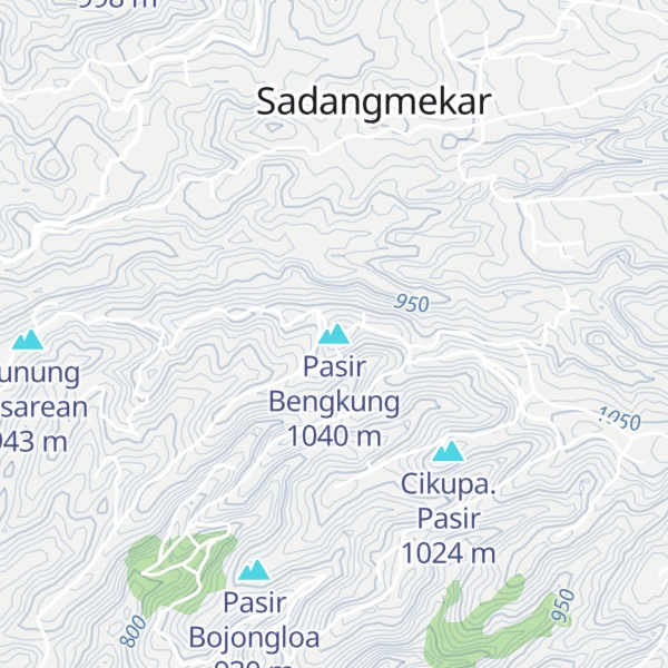 Map of Pasir Bengkung