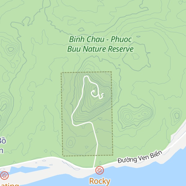 Map of Núi Hồ Linh