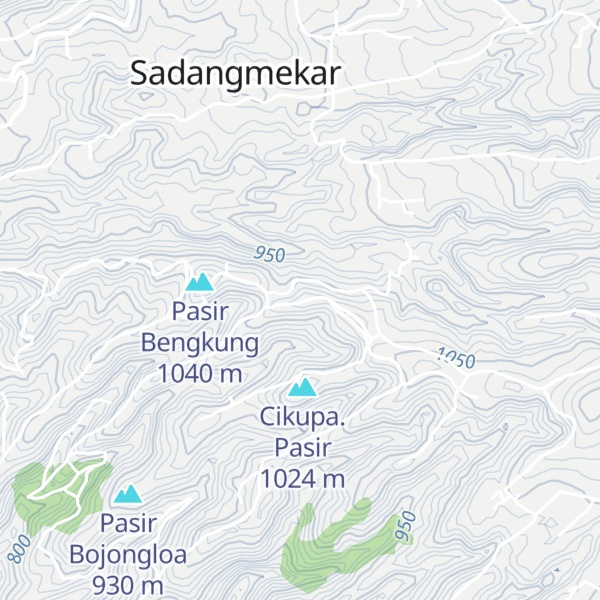 Map of Pasir Ipis