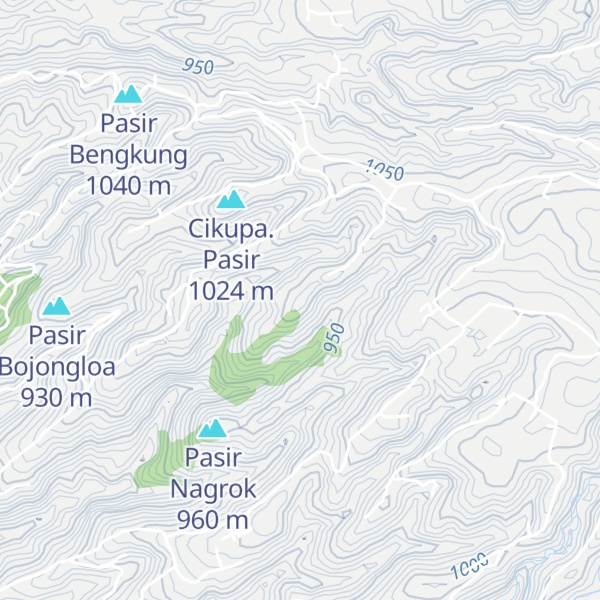 Map of Pasir Cibuntu