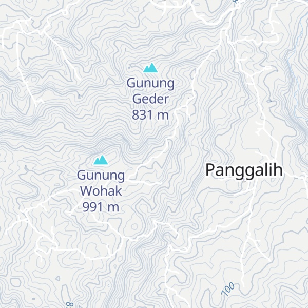 Map of Pasir Kol