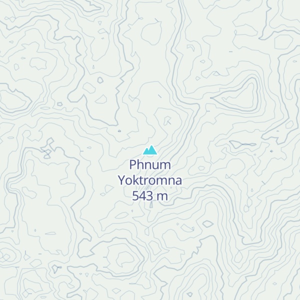 Map of Phnum Yoktromna