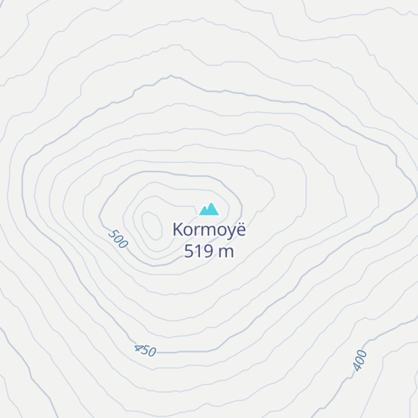 Map of Kormoyë