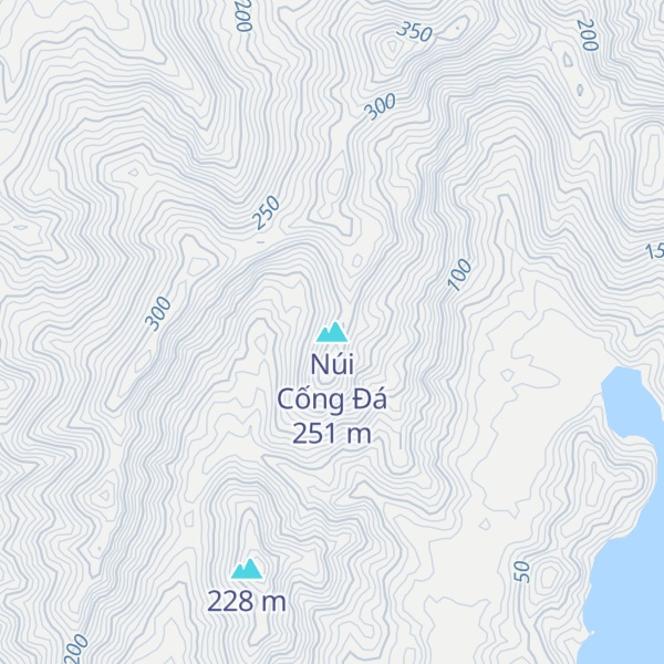 Map of Núi Cống Đá