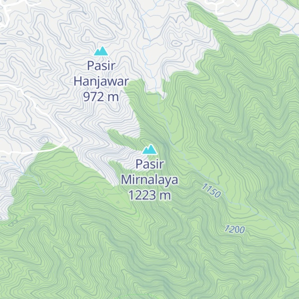 Map of Pasir Mirnalaya