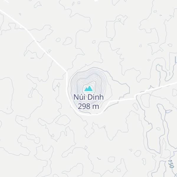 Map of Núi Dinh