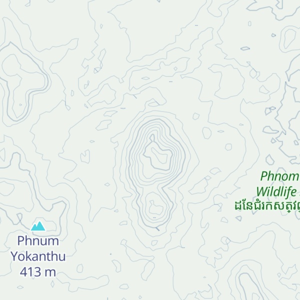Map of Phnum Yok Cha Tav