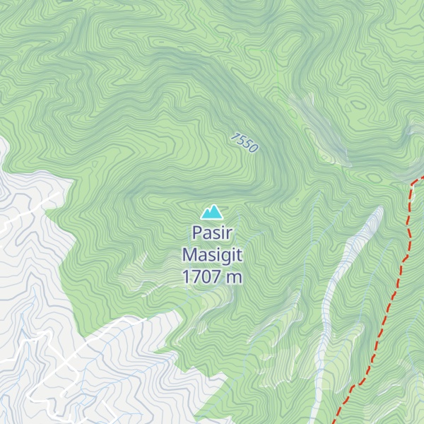 Map of Pasir Masigit