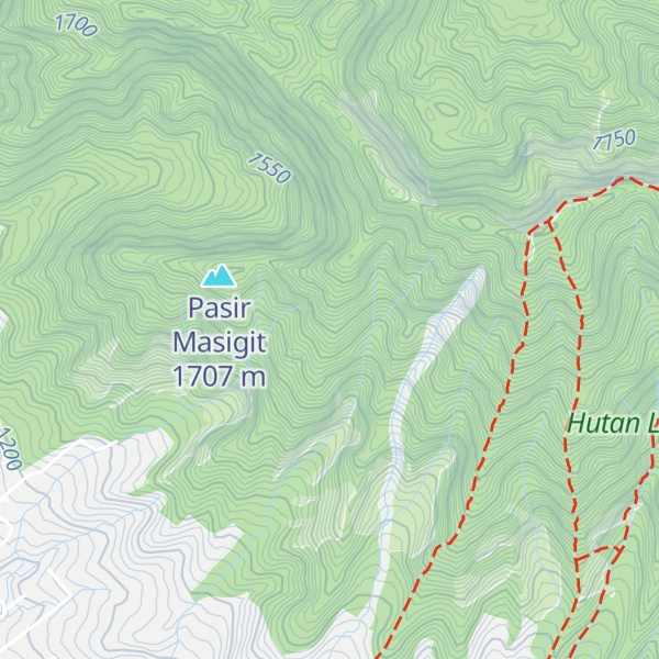 Map of Pasir Batuampik