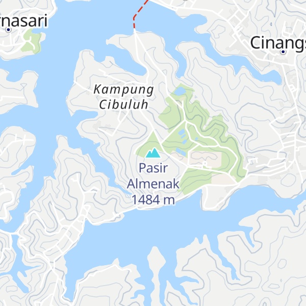 Map of Pasir Almenak