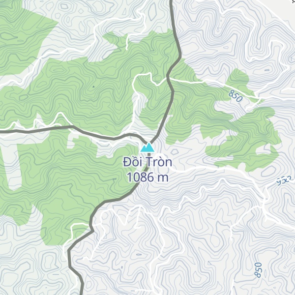 Map of Đồi Tròn