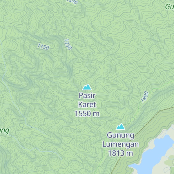 Map of Pasir Karet