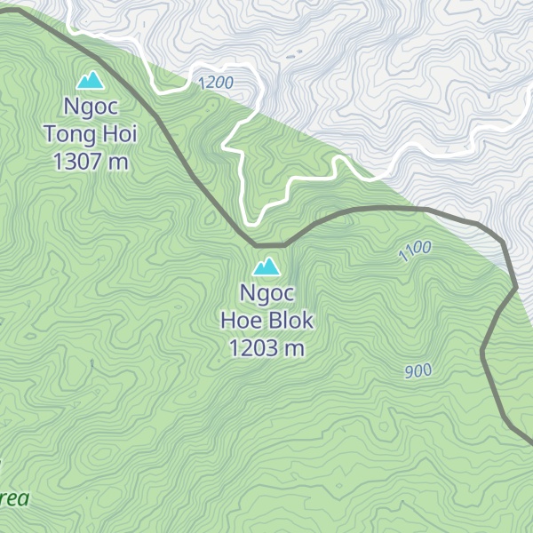 Map of Ngoc Hoe Blok