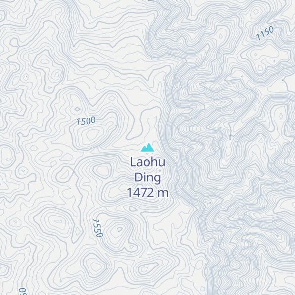 Map of Laohu Ding
