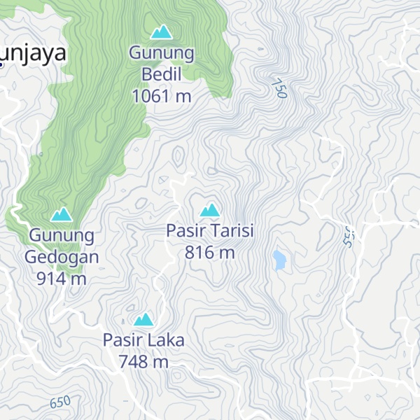 Map of Pasir Tarisi