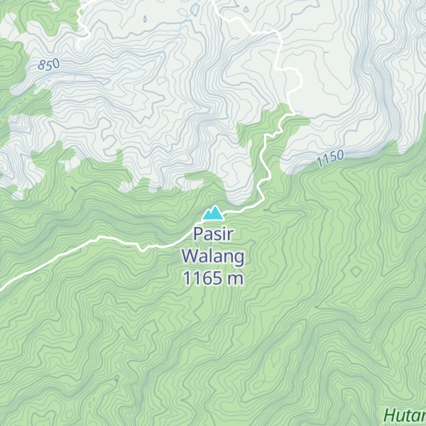 Map of Pasir Walang