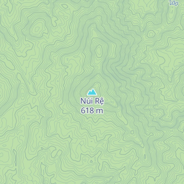 Map of Núi Rệ