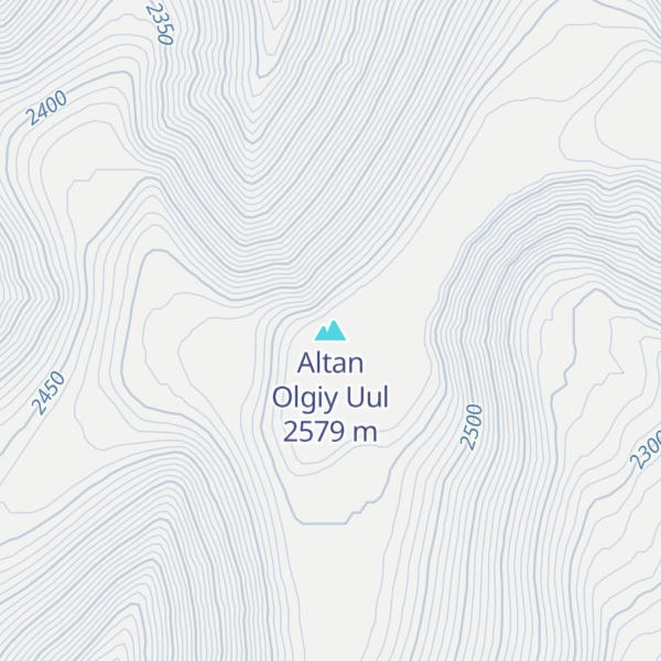 Map of Altan Olgiy Uul