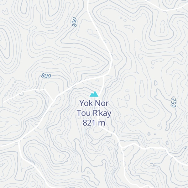 Map of Yok Nor Tou R’kay