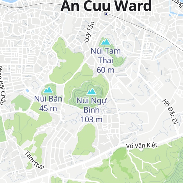 Map of Núi Ngự Bình