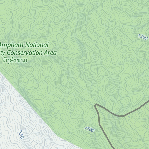 Map of Phou Ngô