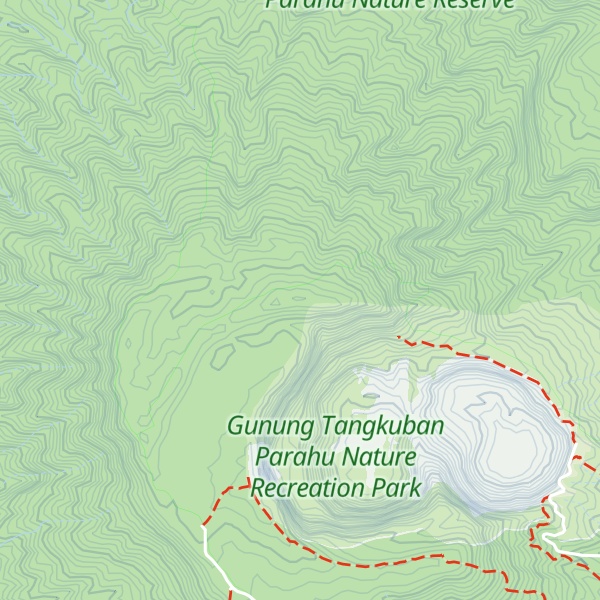 Map of Tangkuban Parahu